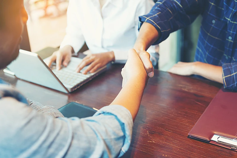 社内での久保田のワークシーン