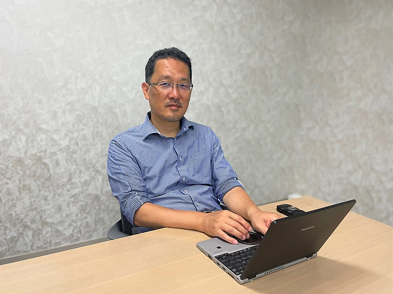 今回のインタビューに答える長谷川